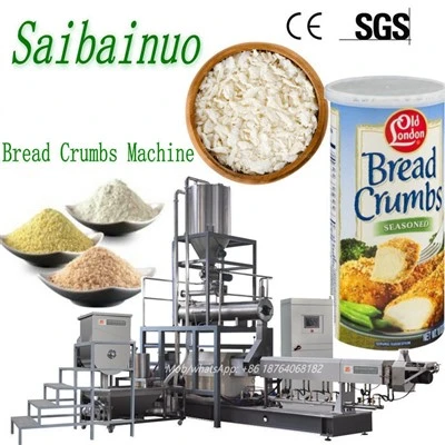 Γραμμή παραγωγής Bread Crumbs Maker Machine
