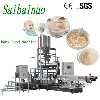 Γραμμή παραγωγής βρεφικών τροφών Instant Porridge Machine
